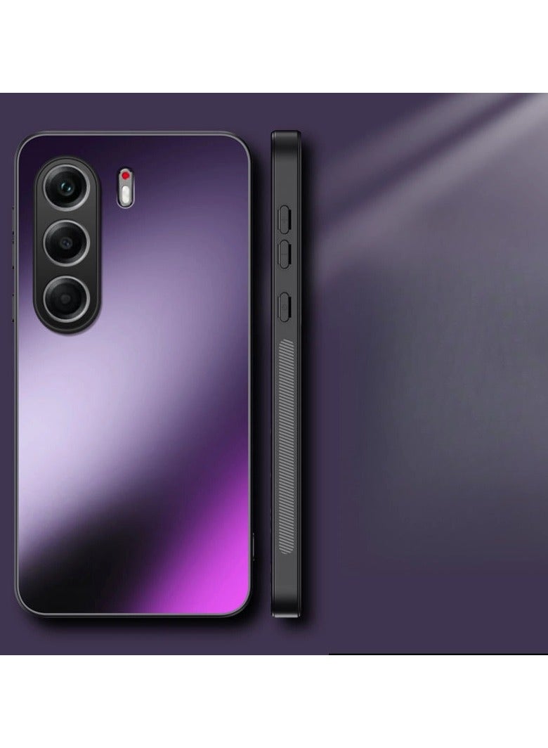 Case compatible with Tecno Camon 40, frosted case with fully wrapped lens film and anti-slip texture, soft TPU drop-proof case